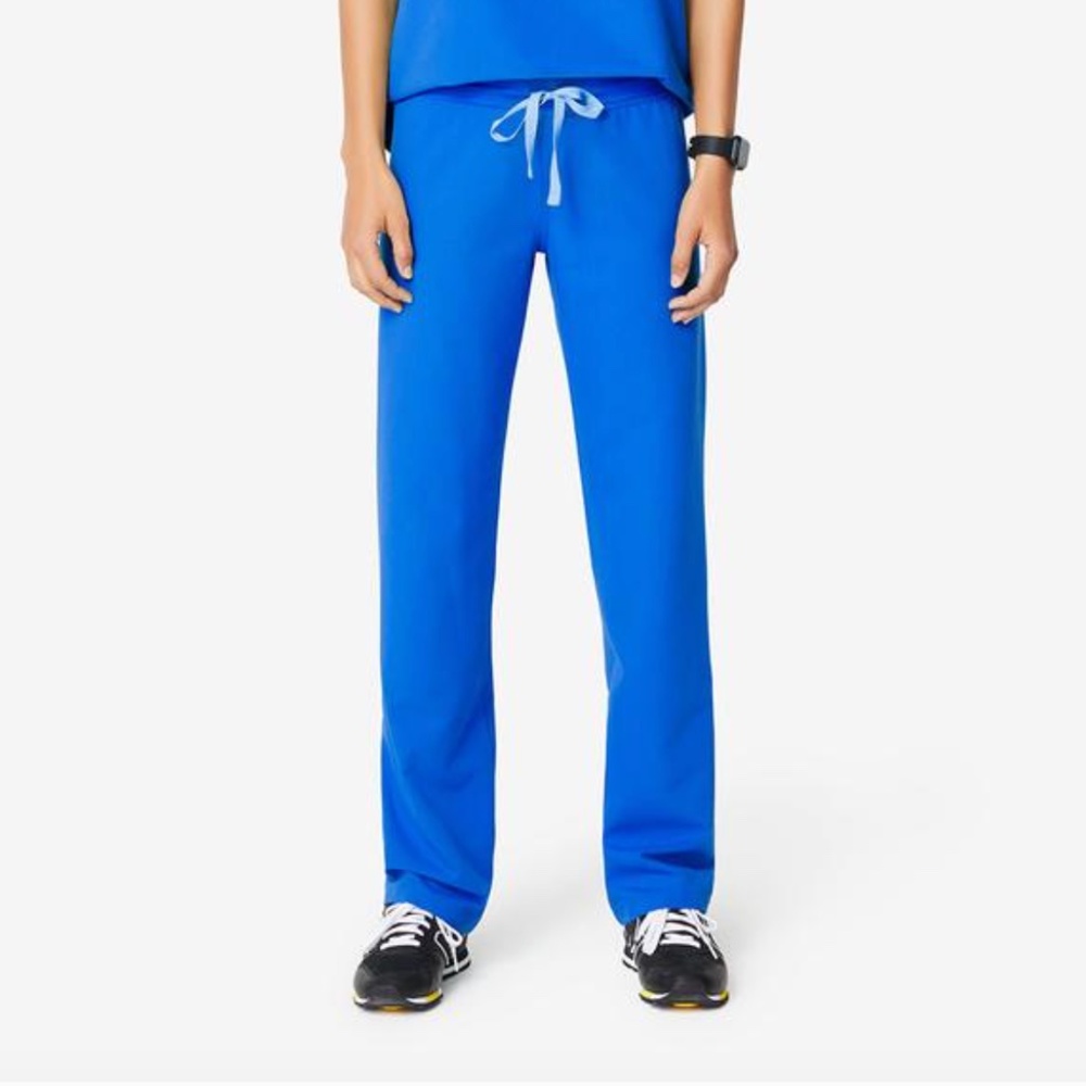 FIGS LIVINSTON BASIC SCRUB PANTS ROYAL BLUE M/P